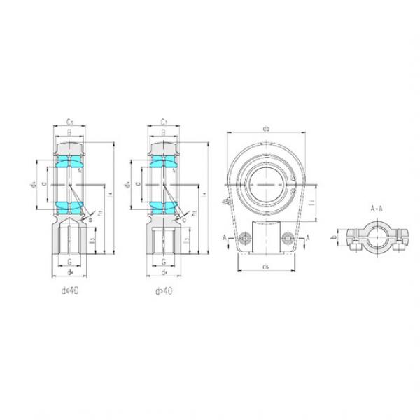 roulements SIR80ES-D LS #1 image